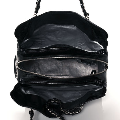 Chanel Patent Calfskin Large Luxe Ligne Tote Black 5 of 16