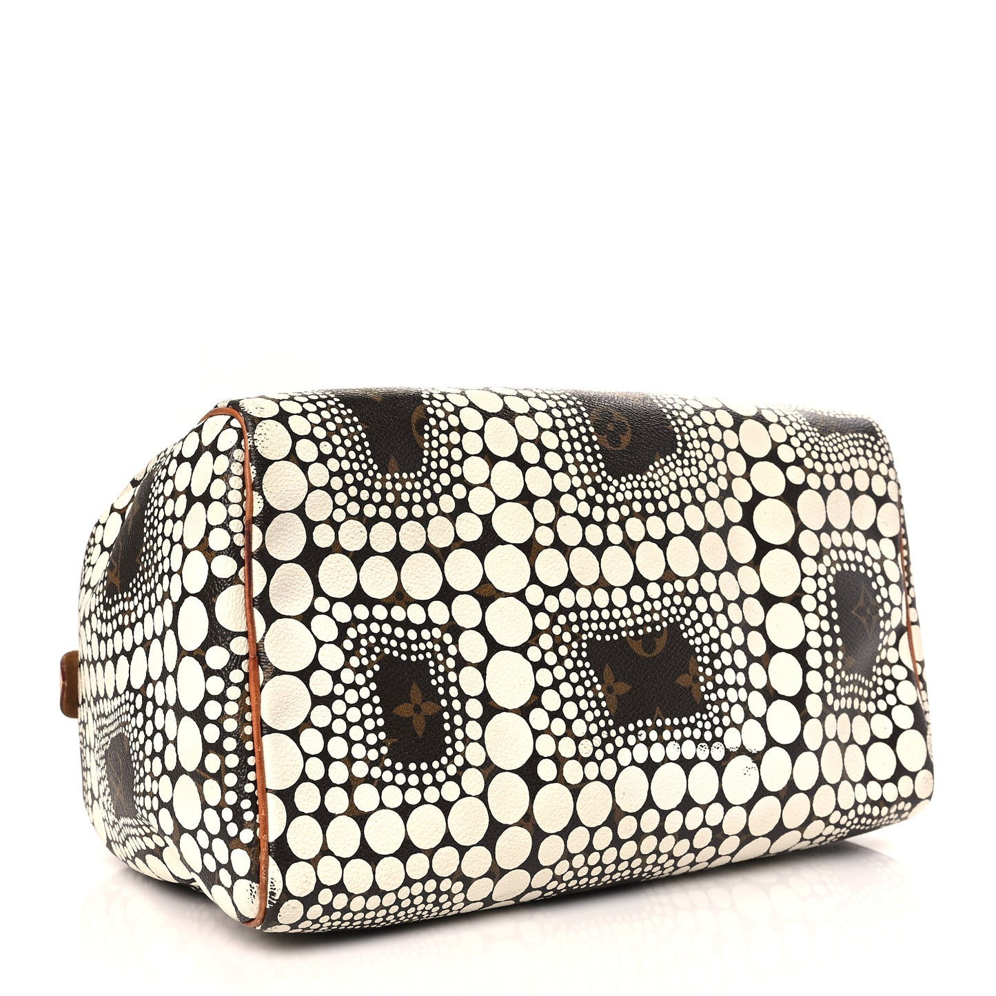 Monogram Kusama Town Speedy 30 White