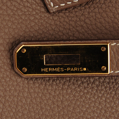 Hermes Togo Birkin 35 Etoupe 5 of 22