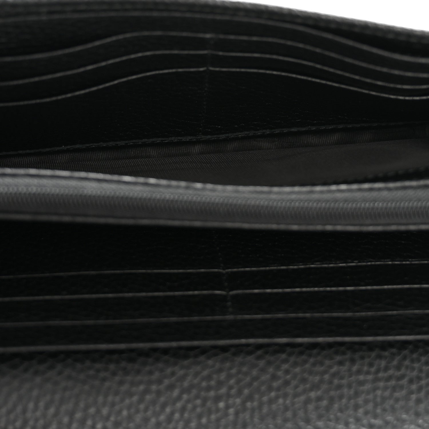 Gucci Pebbled Calfskin Large Soho Continental Wallet Black 5 of 9