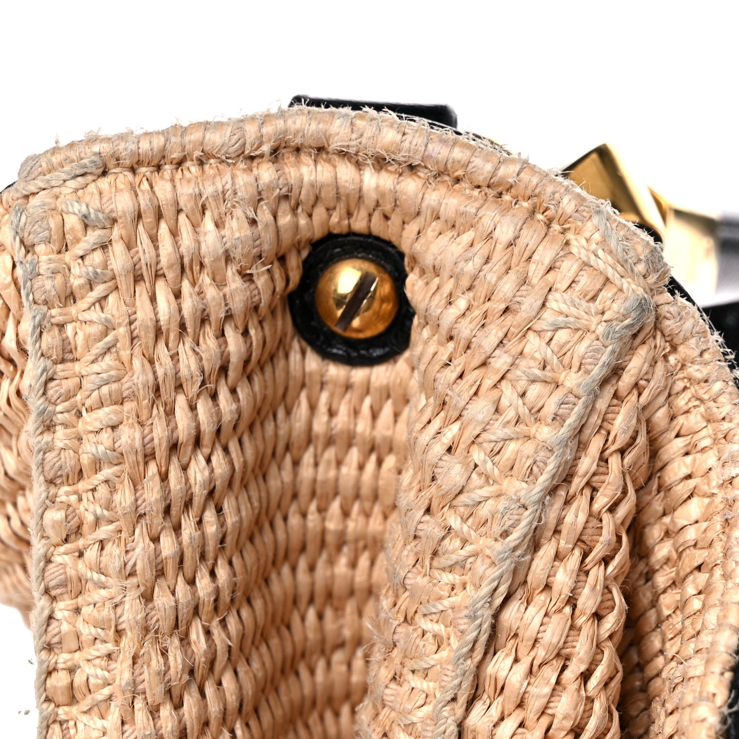 Raffia Large Roady Natural Brown