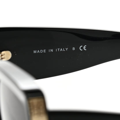 Chanel Acetate Rectangle Sunglasses 5435 Black 6 of 8