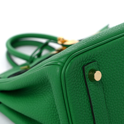 Hermes Togo Birkin 25 Bambou 8 of 13