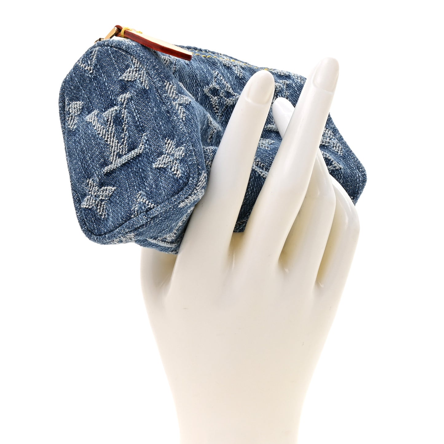 Denim Trousse Speedy Blue