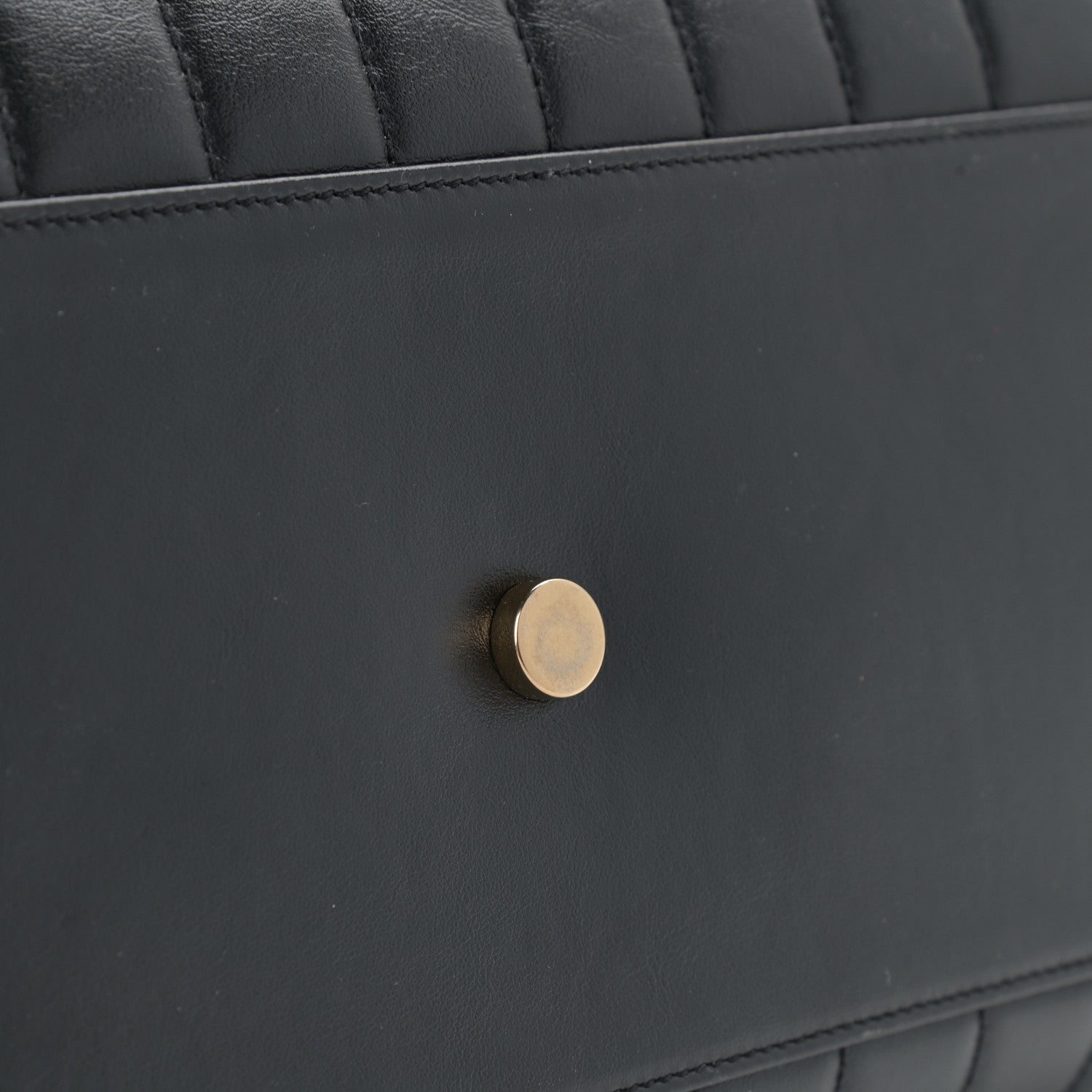 Saint Laurent Calfskin Y Quilted Monogram Large Loulou Shopper Black 10 of 10