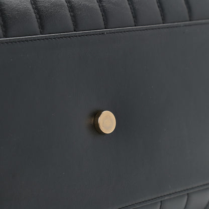 Saint Laurent Calfskin Y Quilted Monogram Large Loulou Shopper Black 10 of 10