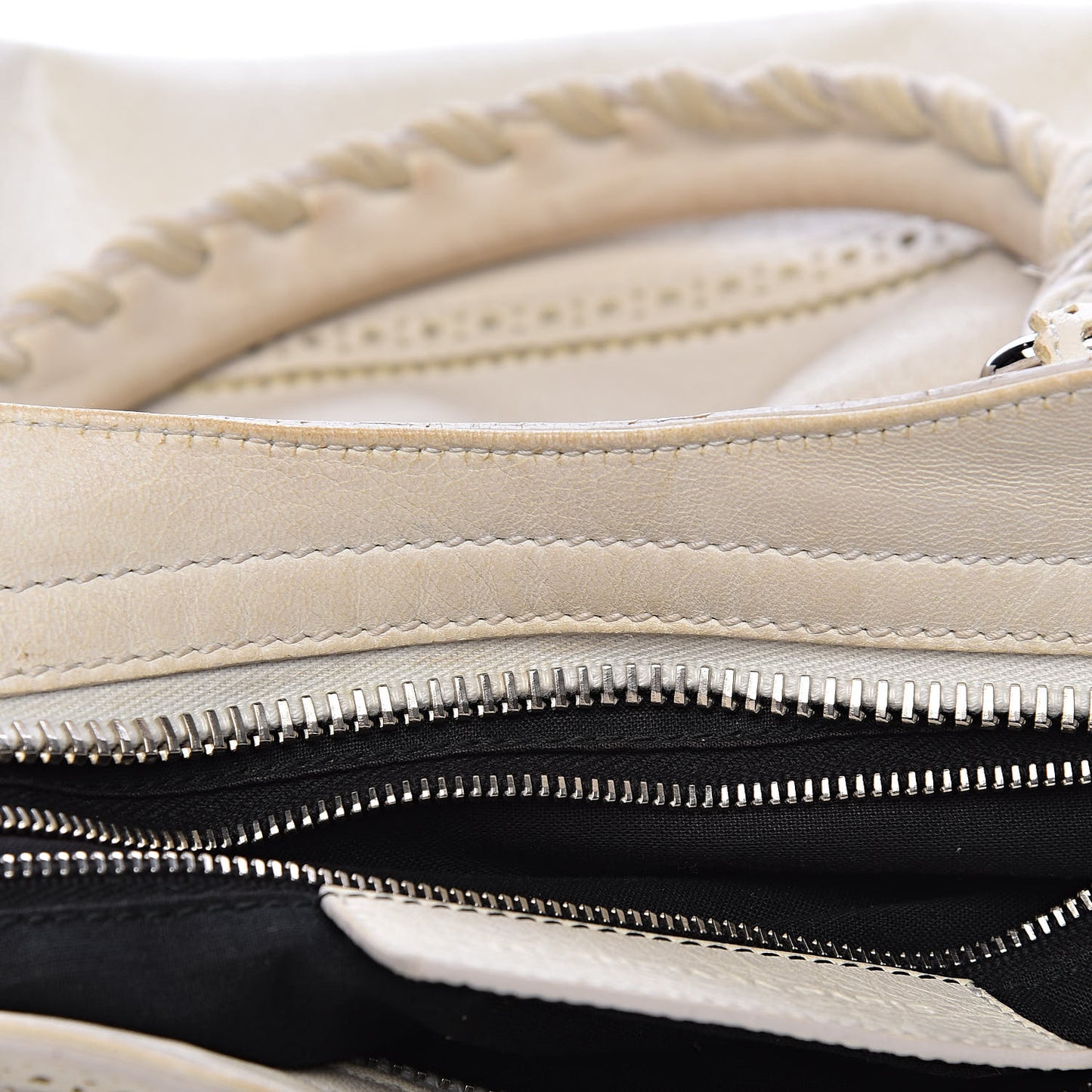 Agneau Giant Brogues Hardware City White Light