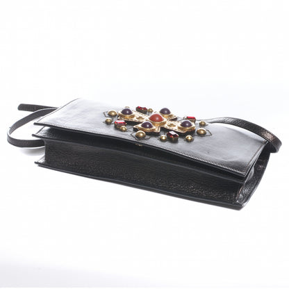 Saint Laurent Leather Byzance Flap Brown 4 of 7
