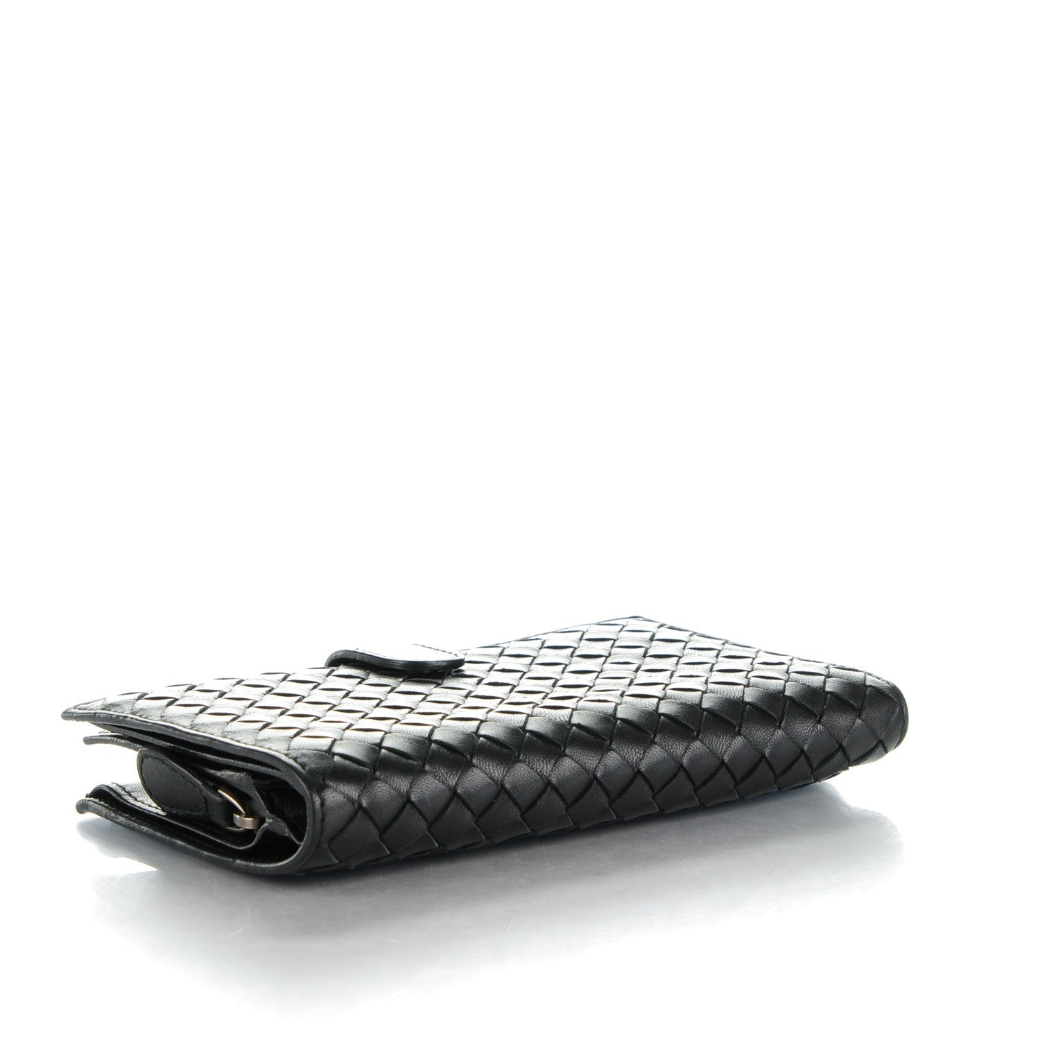 Bottega Veneta Nappa Intrecciato Continental Wallet Black 4 of 9