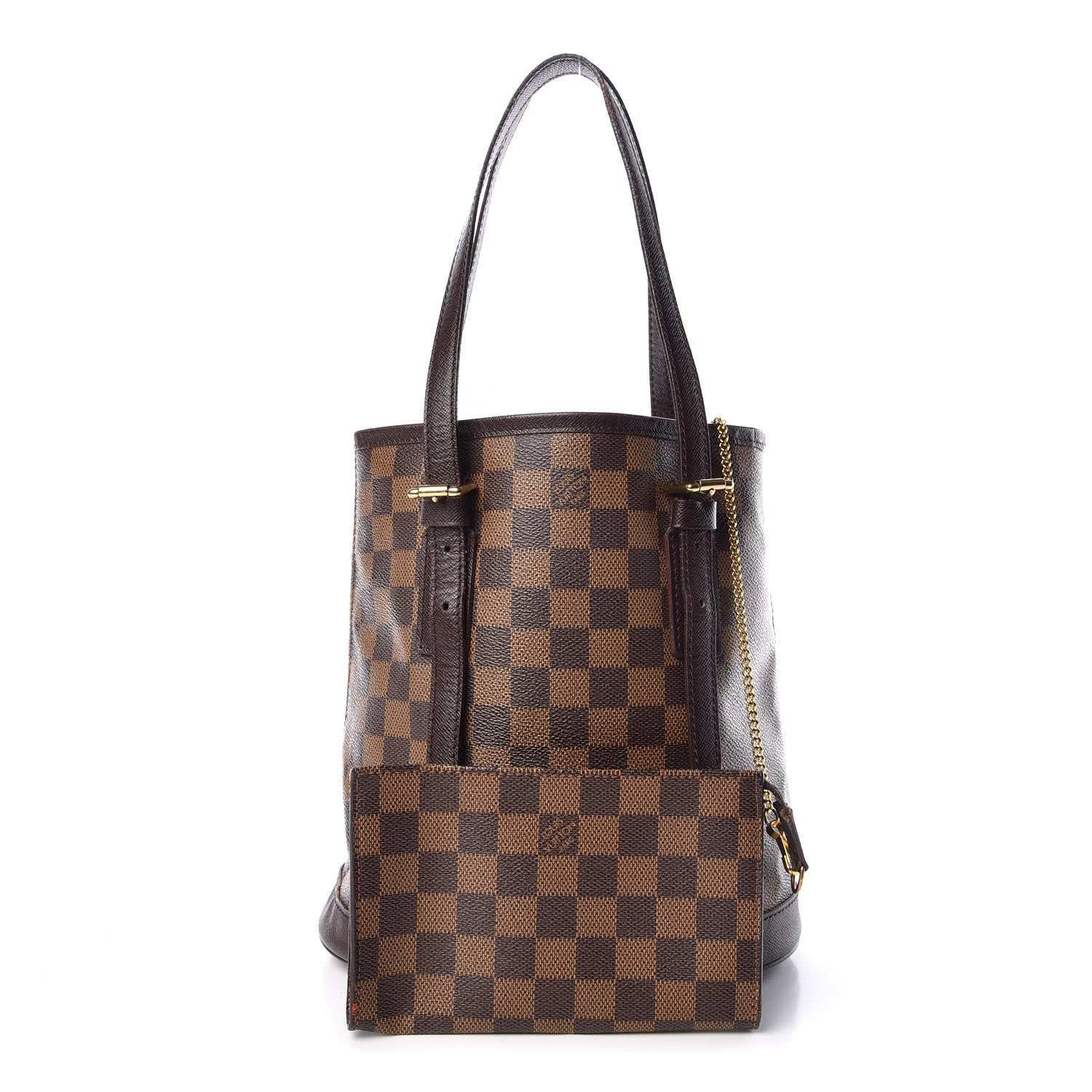 Louis Vuitton Damier Ebene Marais Bucket 23 1 of 14