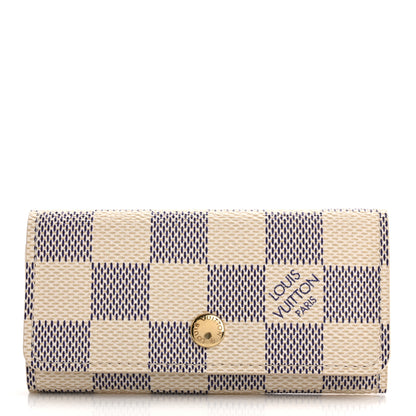 Louis Vuitton Damier Azur Multicles 4 Key Holder 1 of 7