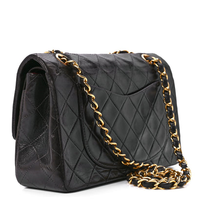 Chanel Lambskin Quilted Small Double Flap Black 3 of 13