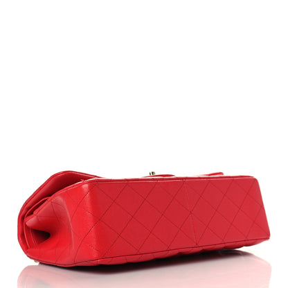Chanel Caviar Quilted Jumbo Double Flap Red 4 of 9