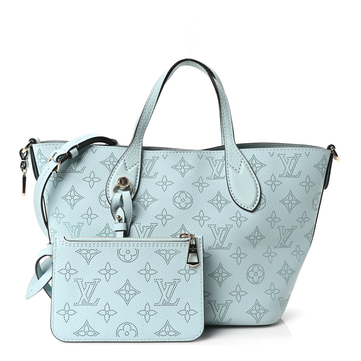 Louis Vuitton Mahina Reverse Blossom PM Jade Green 3 of 11