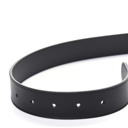 Gucci Calfskin Double G 30mm Belt 80 32 Black 5 of 8