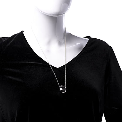 Tiffany Sterling Silver Elsa Peretti Bottle Inro Pendant Necklace 2 of 10