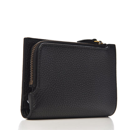 Gucci Calfskin Cellarius Blind For Bi-Fold Wallet Black 3 of 7