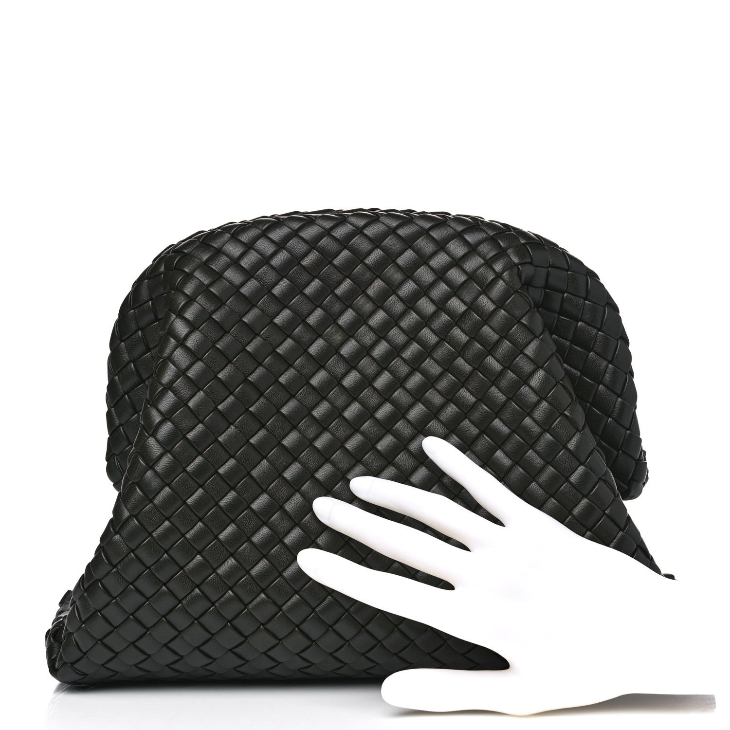 Bottega Veneta Nappa Intrecciato Padded Clutch Green 2 of 9