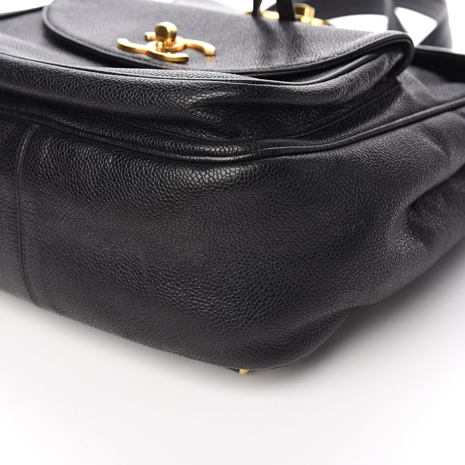 Chanel Caviar Drawstring Backpack Black 10 of 12