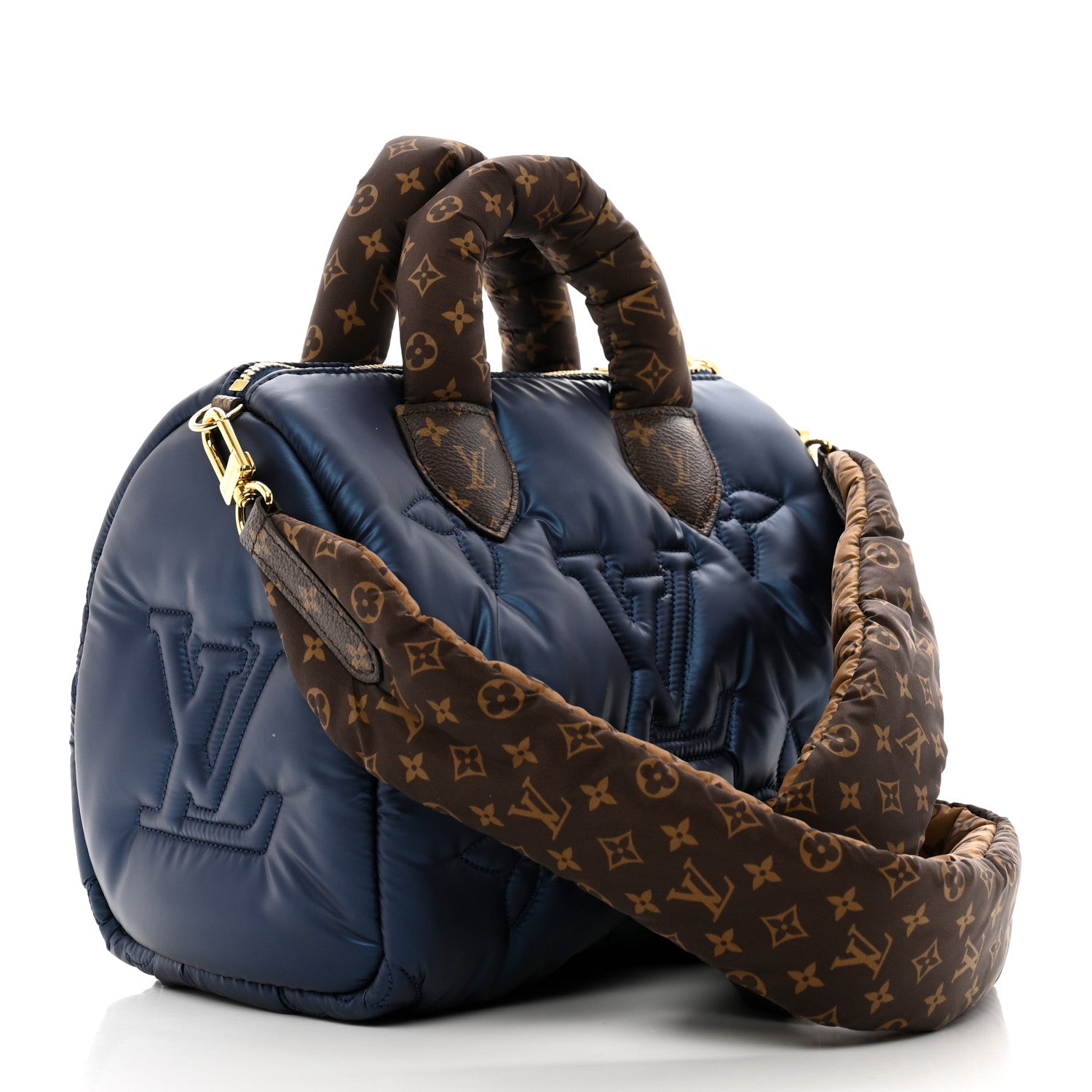 Louis Vuitton Econyl Mini Monogram Pillow Speedy Bandouliere 25 Navy 3 of 9