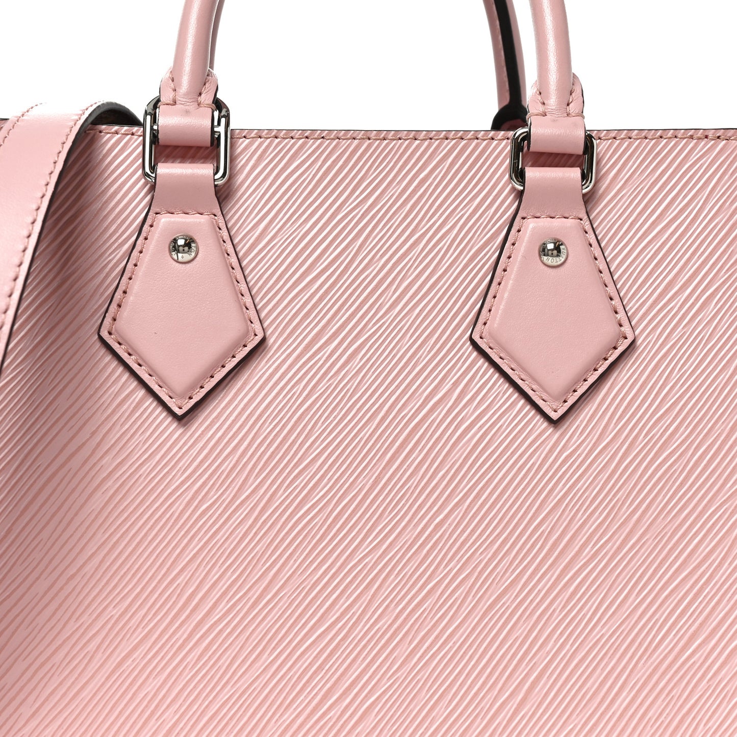 Epi Sac Plat BB Rose Ballerine