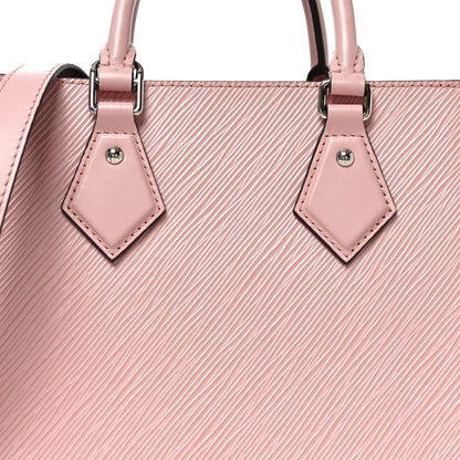 Louis Vuitton Epi Sac Plat BB Rose Ballerine 6 of 8