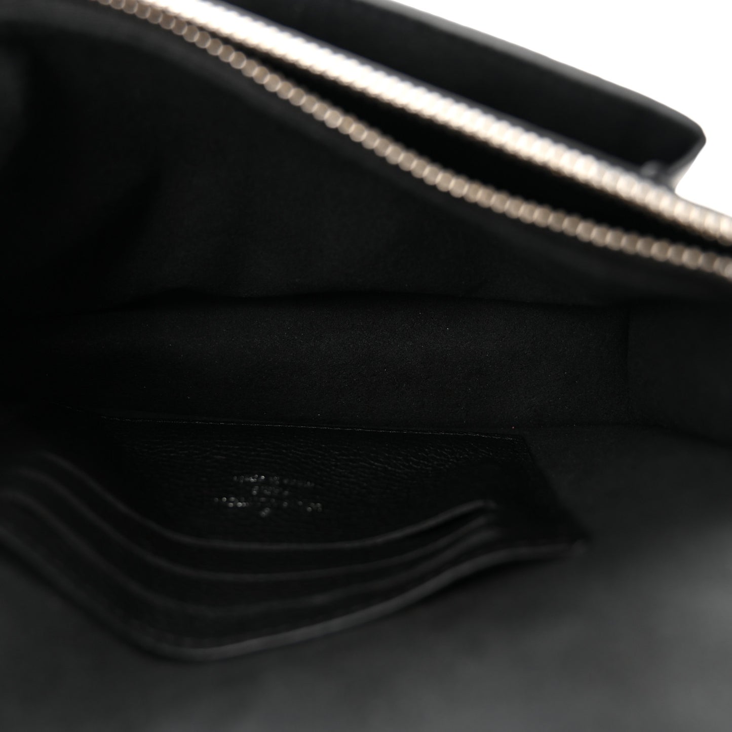 Soft Calfskin My Lockme Chain Pochette Black