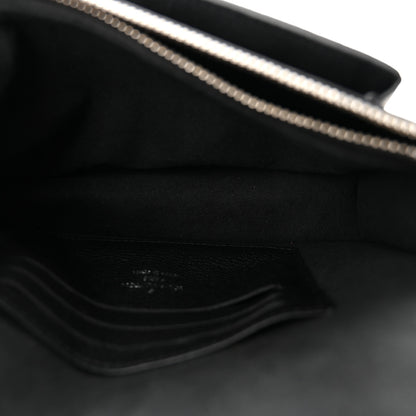 Louis Vuitton Soft Calfskin My Lockme Chain Pochette Black 4 of 8
