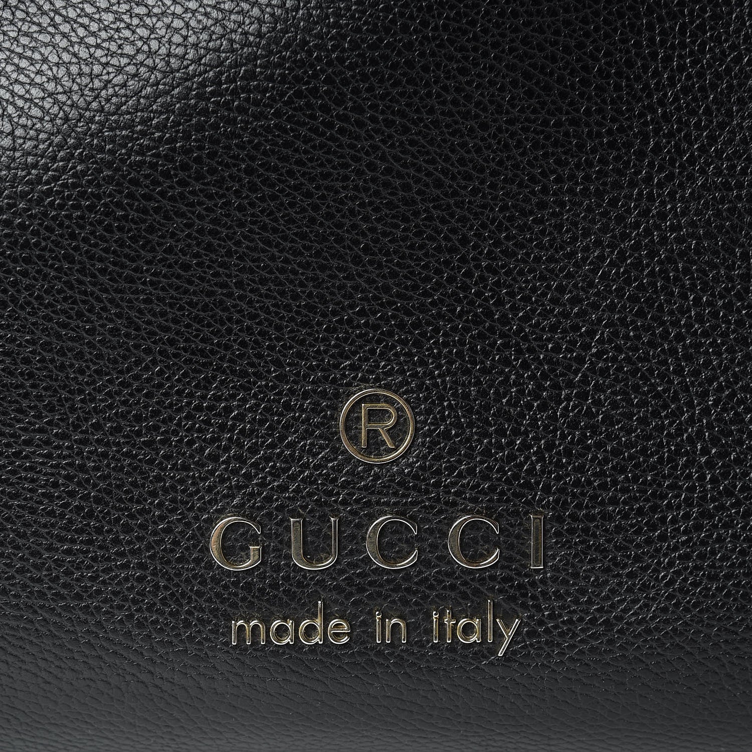 Gucci Calfskin Large Gifford Braided Handle Tote Black 8 of 14