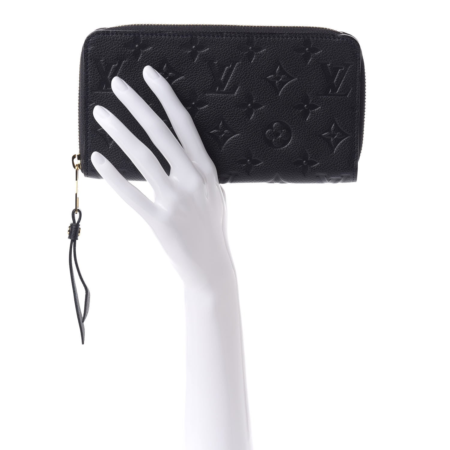 Louis Vuitton Empreinte Secret Long Wallet Black 2 of 7
