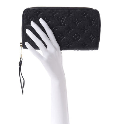 Louis Vuitton Empreinte Secret Long Wallet Black 2 of 7
