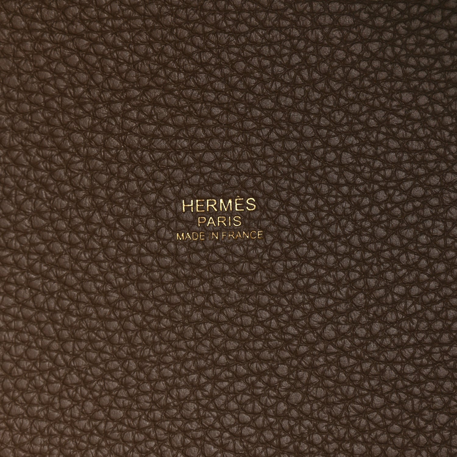 Hermes Taurillon Clemence Picotin Lock 22 MM Etoupe 6 of 12