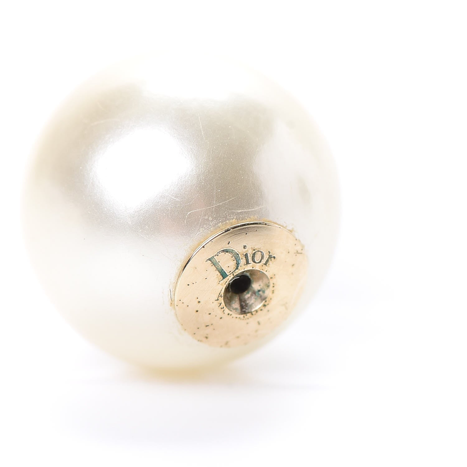 Christian Dior Pearl Mise En Dior Tribal Earrings 4 of 4