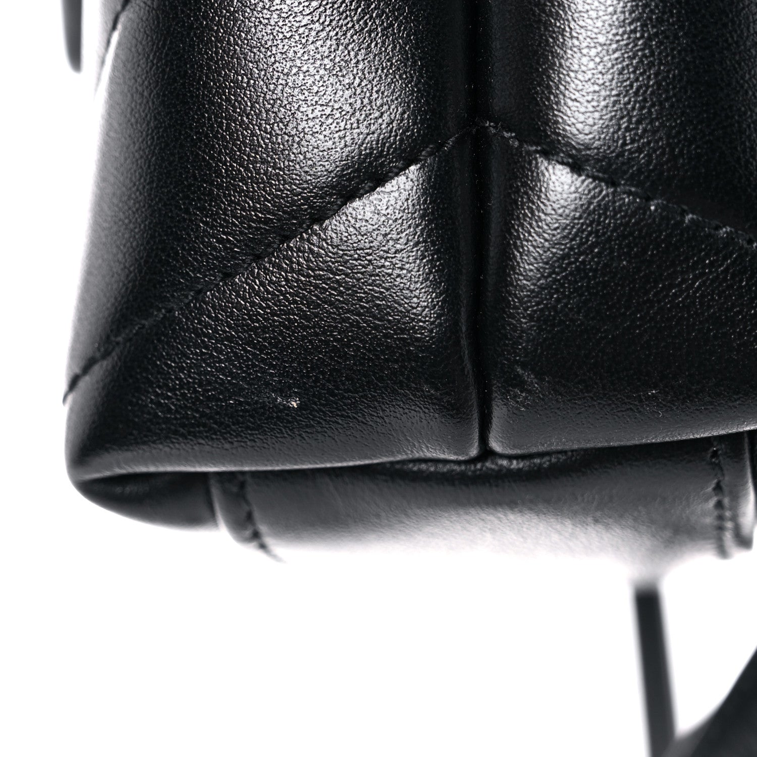 Saint Laurent Calfskin Y Quilted Monogram Toy Loulou Crossbody Bag Black 11 of 12