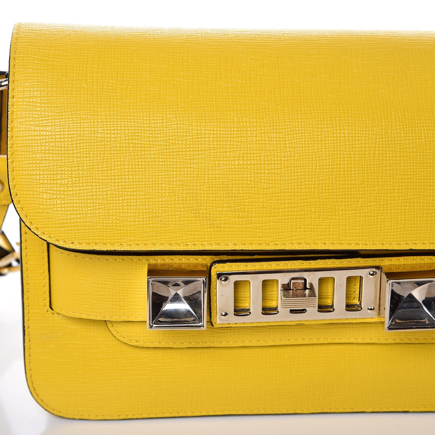 New Linosa Mini PS11 Classic Shoulder Bag Tropical Yellow