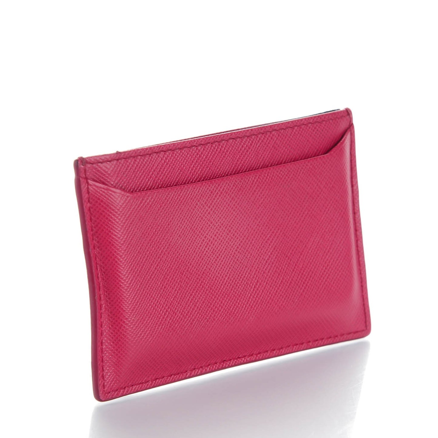 Saffiano Metal Card Case Ibisco