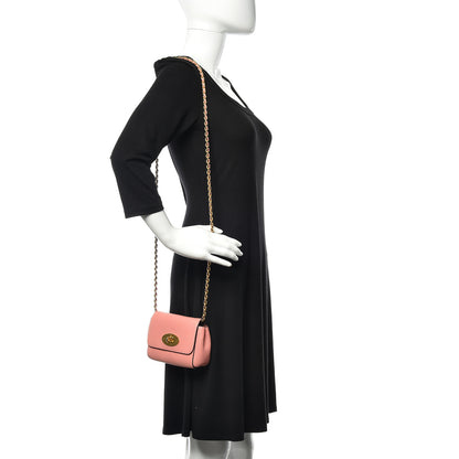 Mulberry Small Classic Grain Calfskin Mini Lily Macaroon Pink 2 of 8
