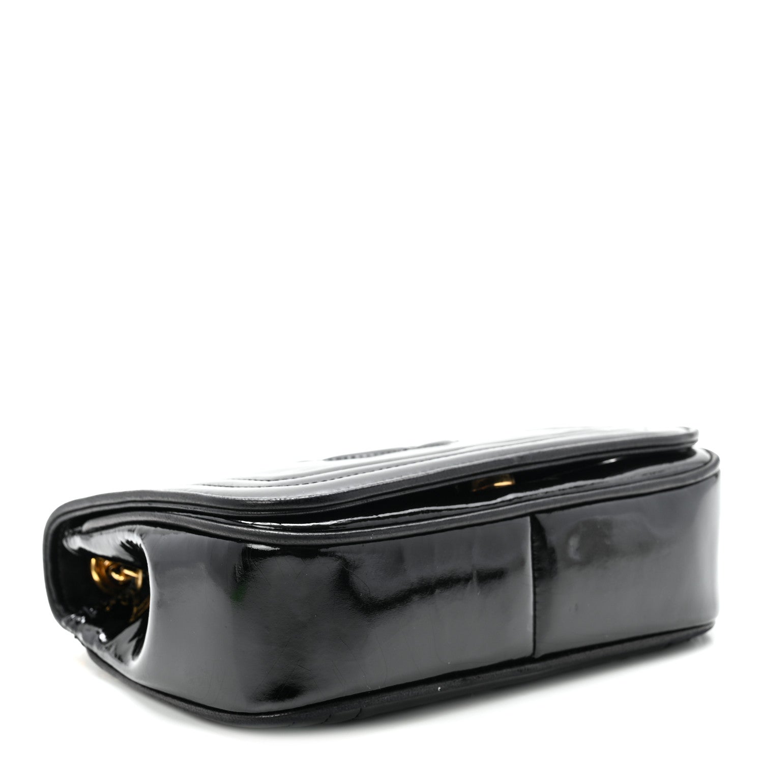 Chanel Patent Mini Flap Black 4 of 10
