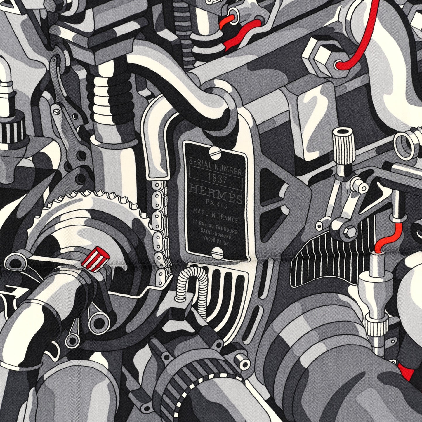 Cashmere Silk 600 Chevaux Shawl 140