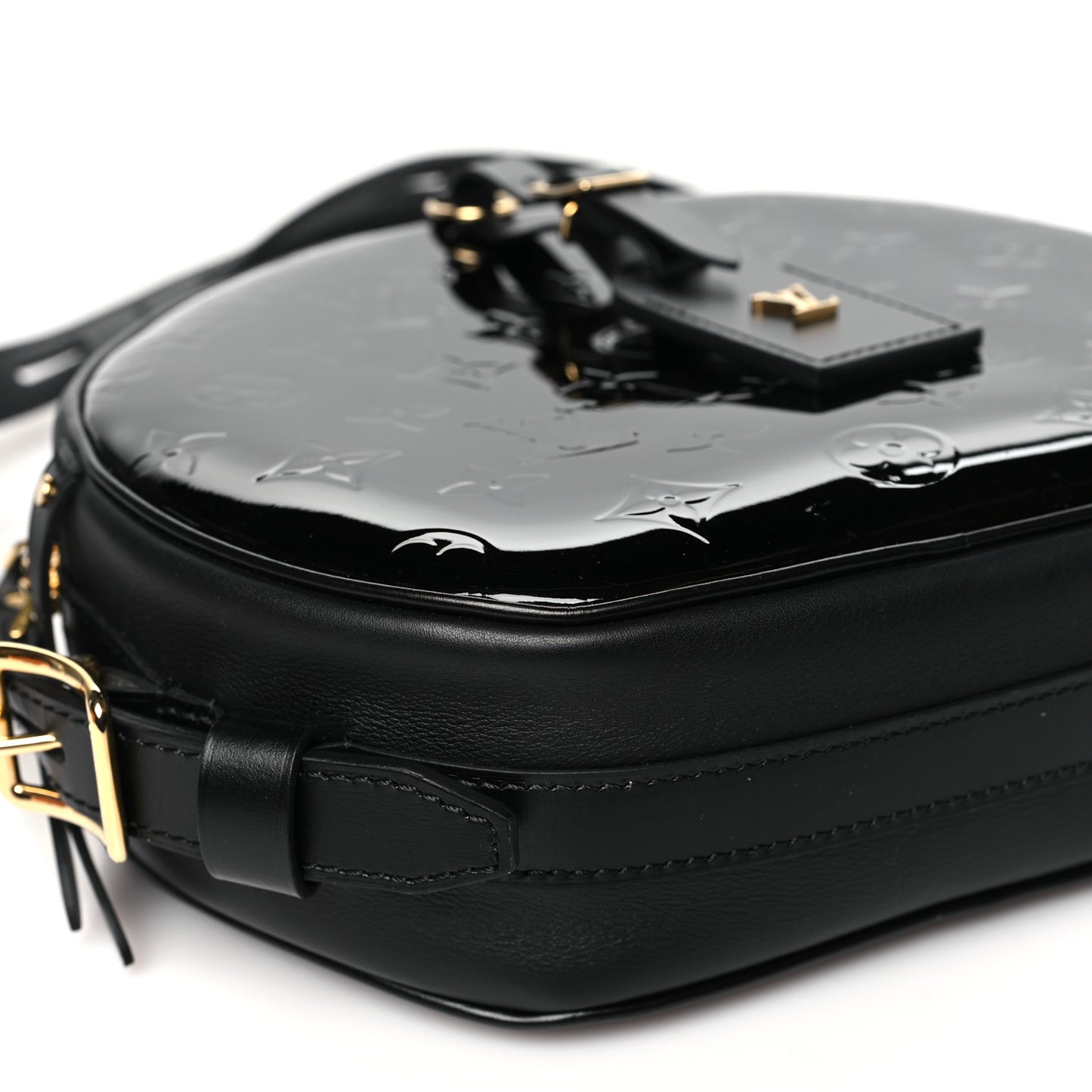 Vernis Boite Chapeau Souple MM Black