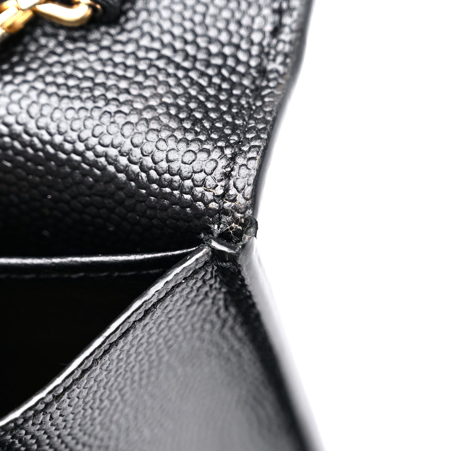 Grain De Poudre Uptown Chain Wallet Black