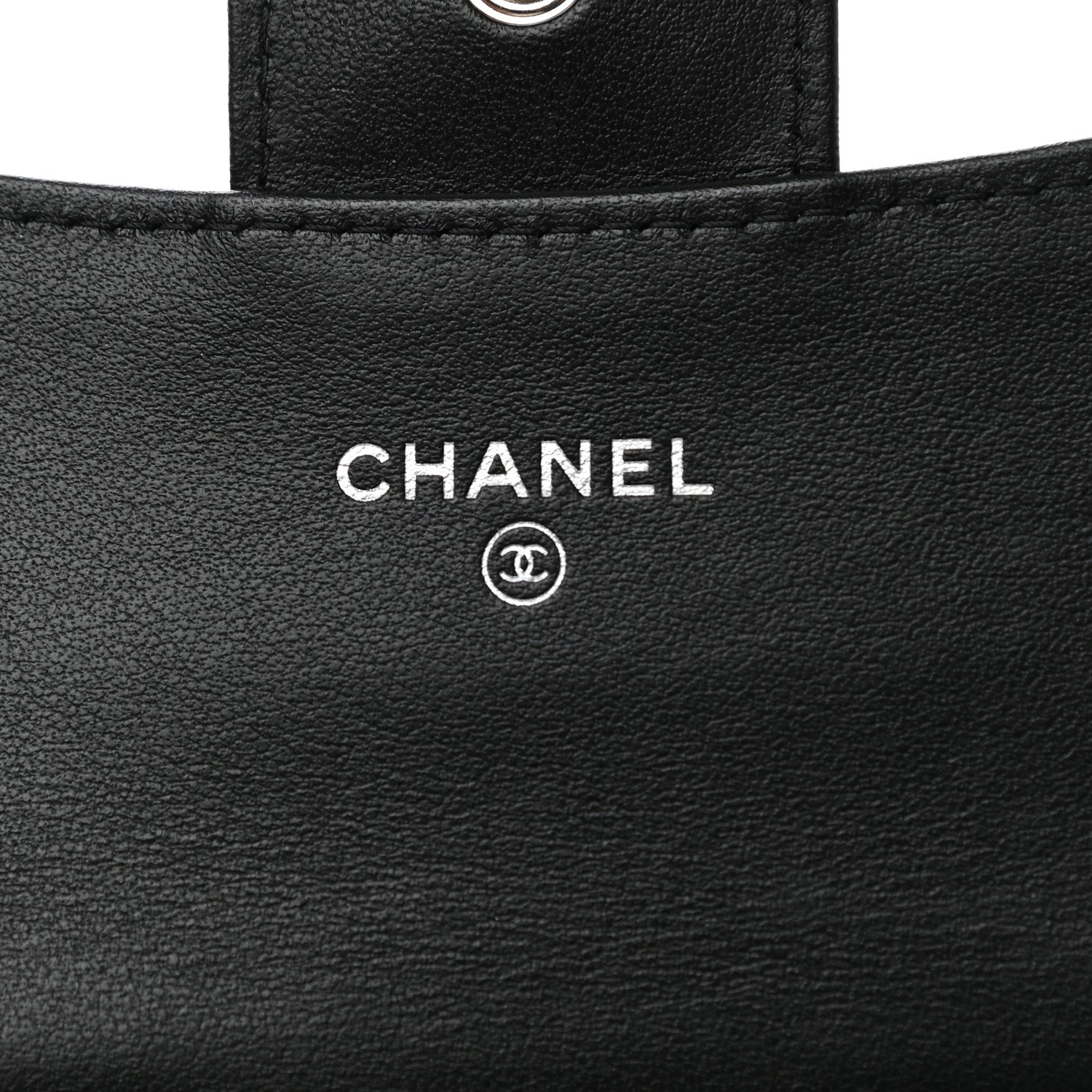 Chanel Aged Calfskin Quilted Reissue Flap Card Holder So Black 6 of 8