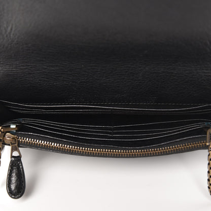 Balenciaga Agneau Giant 12 Brass Wallet On Chain Black 5 of 7