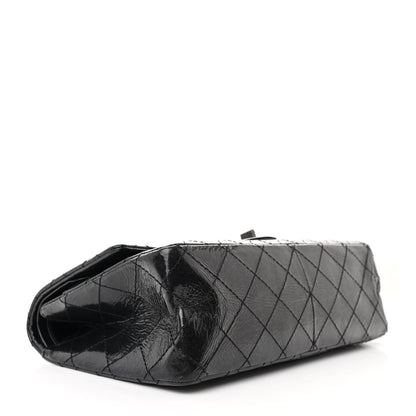 Chanel Glazed Calfskin Quilted 2.55 Reissue 226 Flap So Black 4 of 10