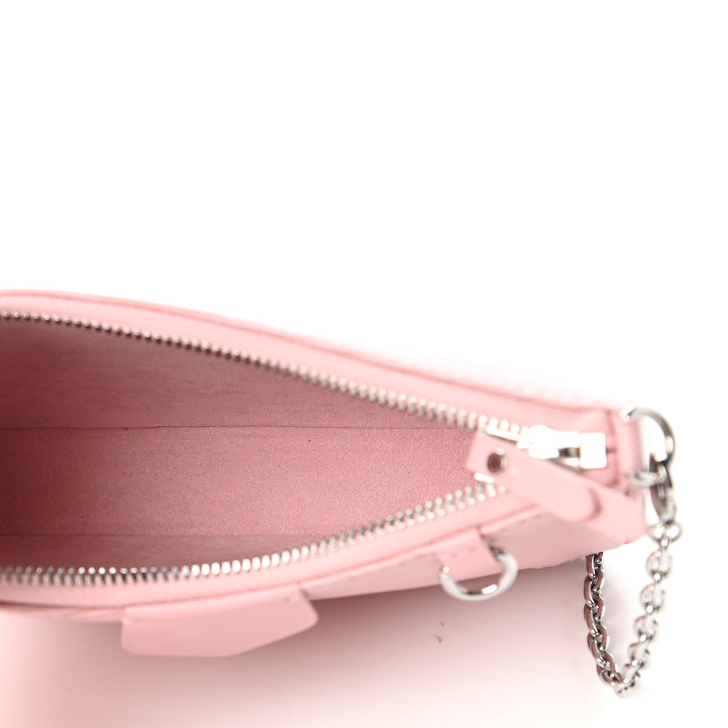 Epi Easy Pouch On Strap Rose Ballerine