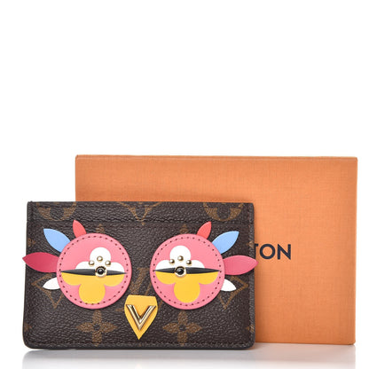 Louis Vuitton Monogram Lovely Birds Card Holder 7 of 7