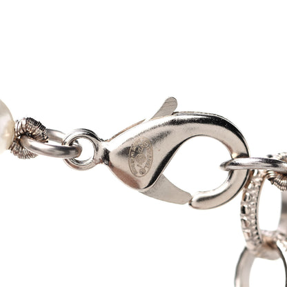 Chanel Pearl CC 100th Anniversary Necklace Light Gold 4 of 4