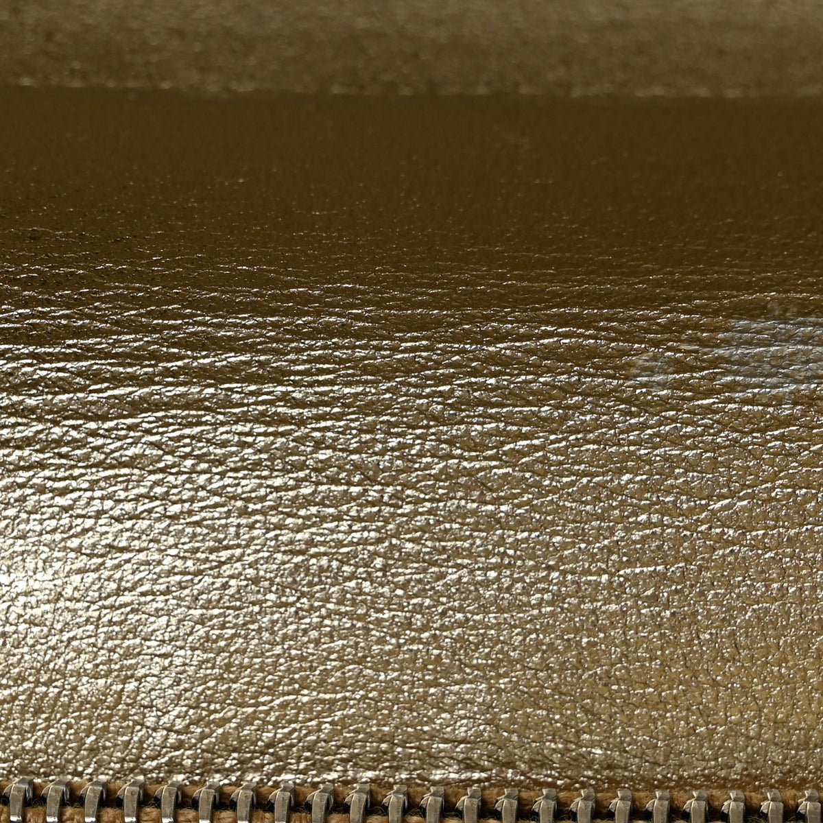 Metallic Nappa Matelasse Chain Crossbody Gold