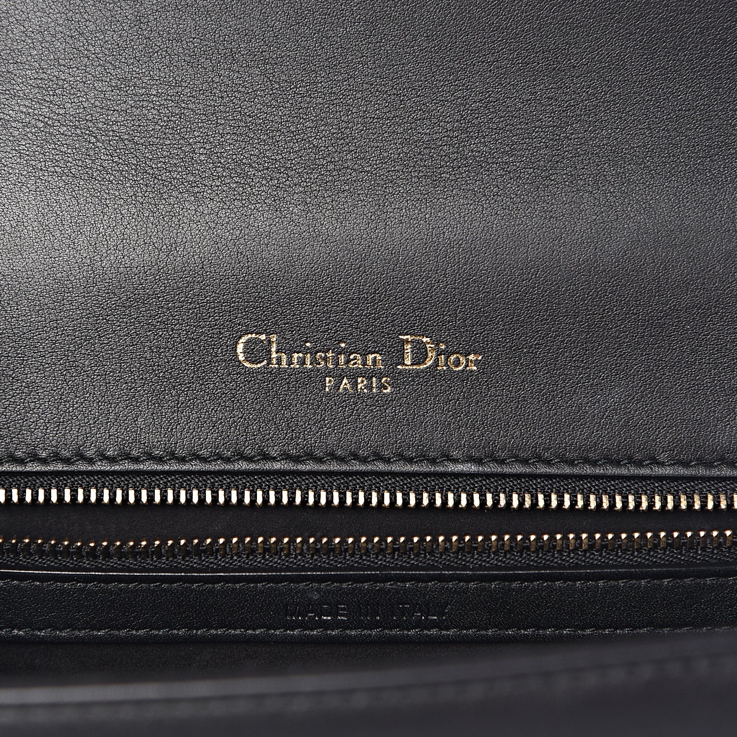 Christian Dior Calfskin Studded Small Diorama Flap Bag Black 6 of 11