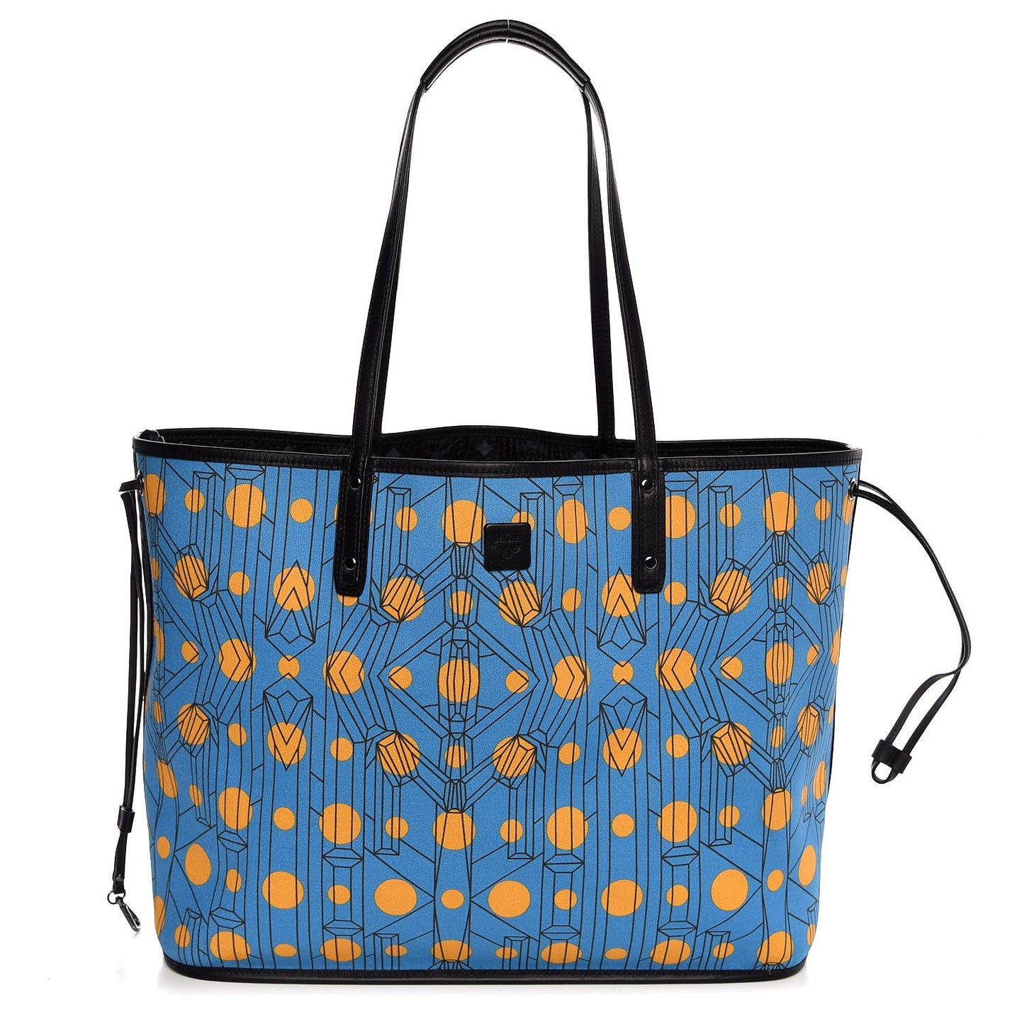 Visetos Large Reversible Shopper Tote Black